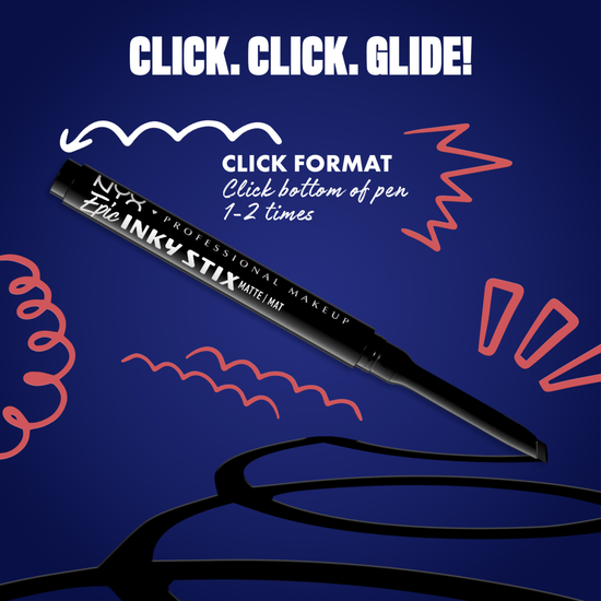 NYX Professional Makeup Epic Inky Stix Eyelinerpenna 01 Black Screen 0,1 g