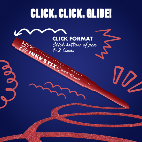 NYX Professional Makeup Epic Inky Stix Eyelinerpenna 05 Robotic red 0,1 g