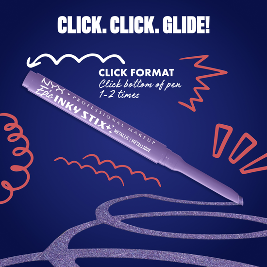 NYX Professional Makeup Epic Inky Stix Eyelinerpenna 10 Violet Volt 0,1 g