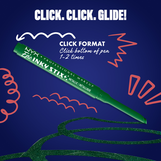 NYX Professional Makeup Epic Inky Stix Eyelinerpenna 14 Electric Emerald 0,1 g