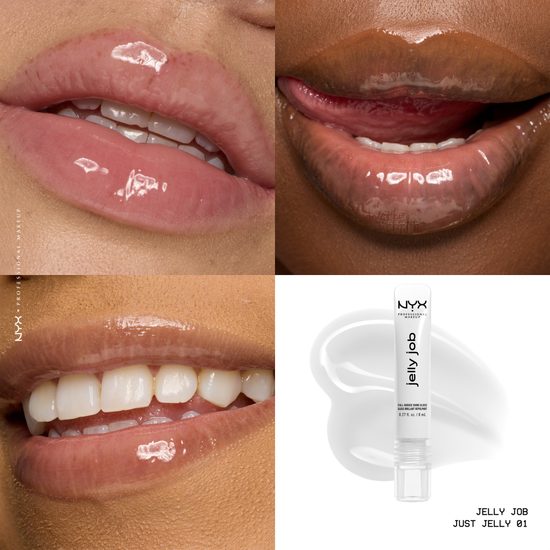 NYX Professional Makeup Jelly Job Läppglans 01 Just Jelly 8 ml