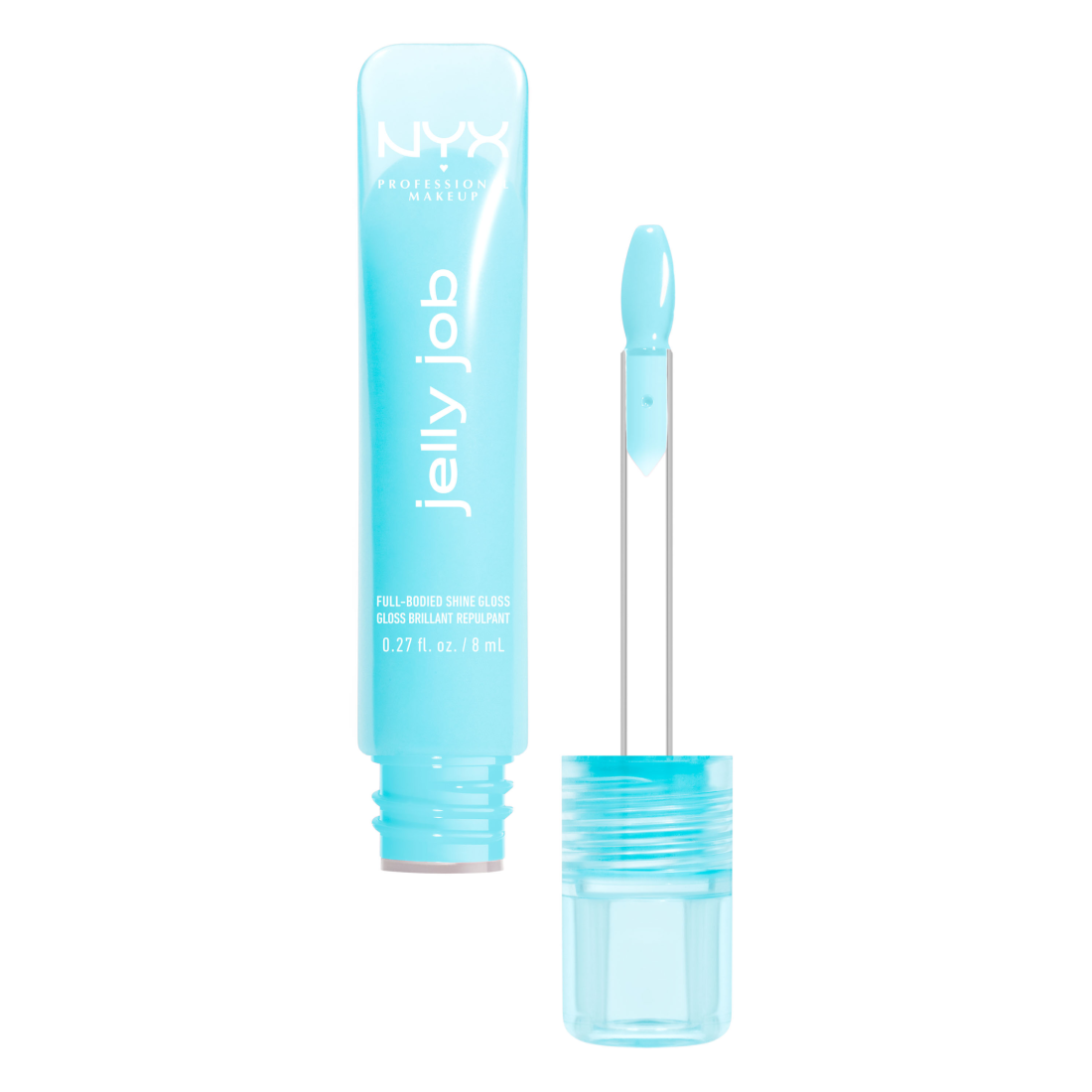 NYX Professional Makeup Jelly Job Läppglans 02 Jelly Frost 8 ml