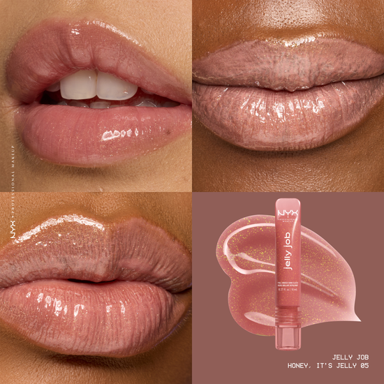 NYX Professional Makeup Jelly Job Läppglans 05 Honey It's Jelly 8 ml