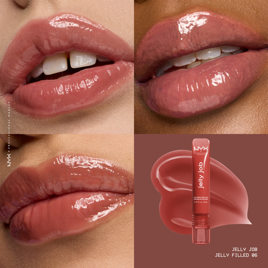 NYX Professional Makeup Jelly Job Läppglans 06 Jelly Filled 8 ml