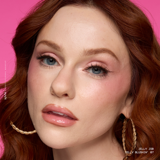 NYX Professional Makeup Jelly Job Läppglans 07 Jelly Blushin 8 ml