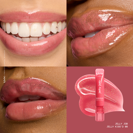 NYX Professional Makeup Jelly Job Läppglans 08 Jelly Kissed 8 ml