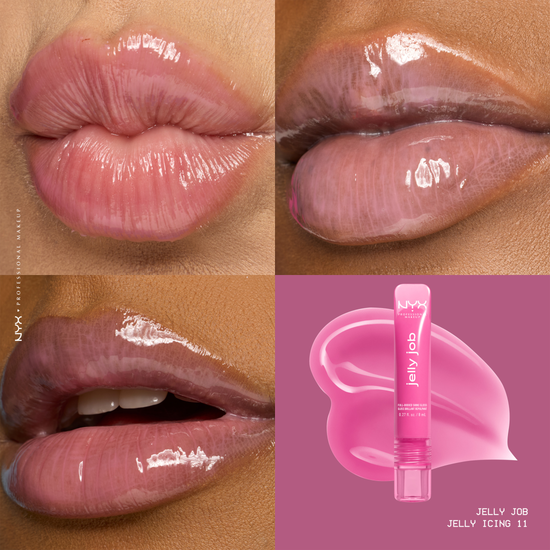 NYX Professional Makeup Jelly Job Läppglans 11 Jelly Icing 8 ml