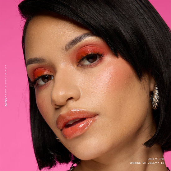 NYX Professional Makeup Jelly Job Läppglans 13 Orange Ya Jelly 8 ml