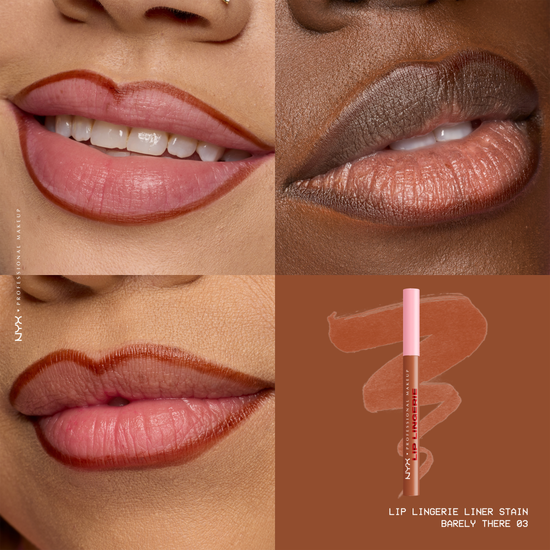 NYX Professional Makeup Lip Lingerie Liner Stain 03 Barely There 1 ml