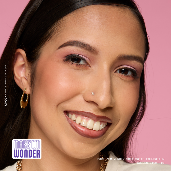 NYX Professional Makeup Make Em Wonder Foundation 18 Golden Light 30 ml