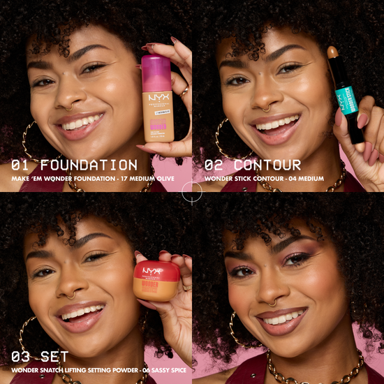 NYX Professional Makeup Make Em Wonder Foundation 20 Classic Tan 30 ml