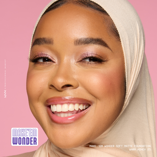 NYX Professional Makeup Make Em Wonder Foundation 25 Warm Honey 30 ml