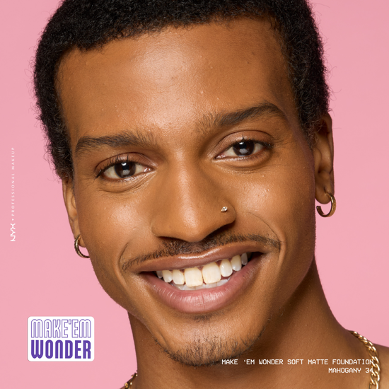 NYX Professional Makeup Make Em Wonder Foundation 34 Mahogany 30 ml