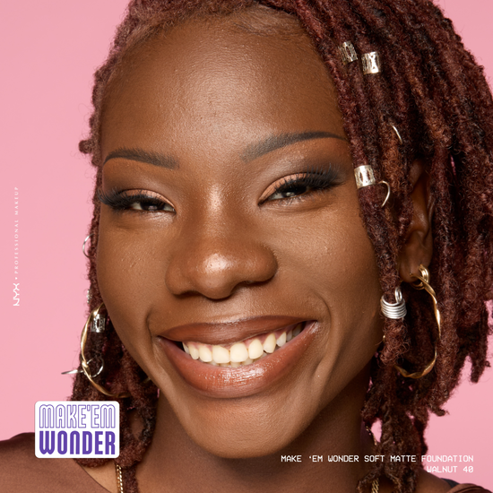 NYX Professional Makeup Make Em Wonder Foundation 40 Walnut 30 ml