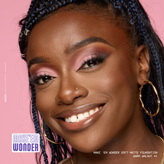 NYX Professional Makeup Make Em Wonder Foundation 41 Warm Walnut 30 ml