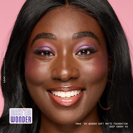 NYX Professional Makeup Make Em Wonder Foundation 43 Deep Ebony 30 ml