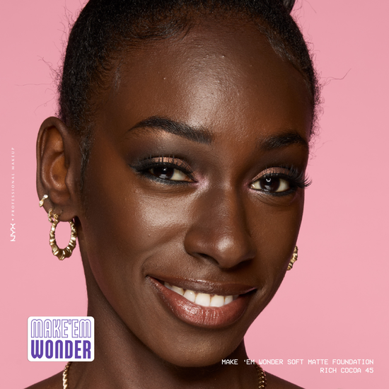 NYX Professional Makeup Make Em Wonder Foundation 45 Rich Cocoa 30 ml