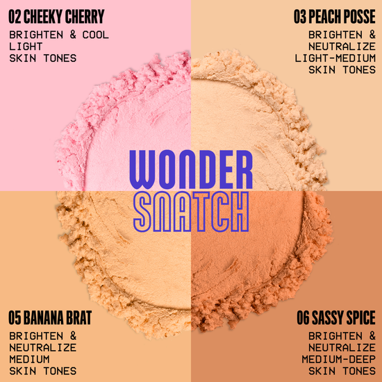 NYX Professional Makeup Wonder Snatch Löspuder 06 Sassy Spice 6 g