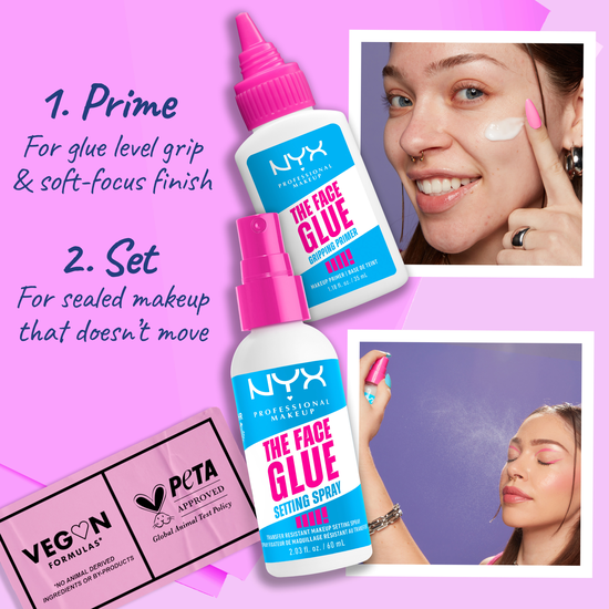 NYX Professional Makeup The Face Glue Setting Spray 60 ml