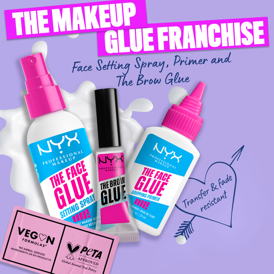 NYX Professional Makeup The Face Glue Setting Spray 60 ml