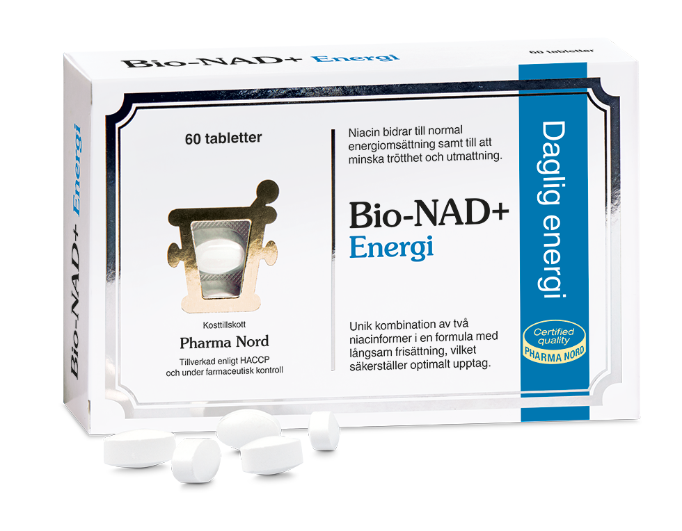 Pharma Nord Bio-NAD+ Energi 60 tabletter