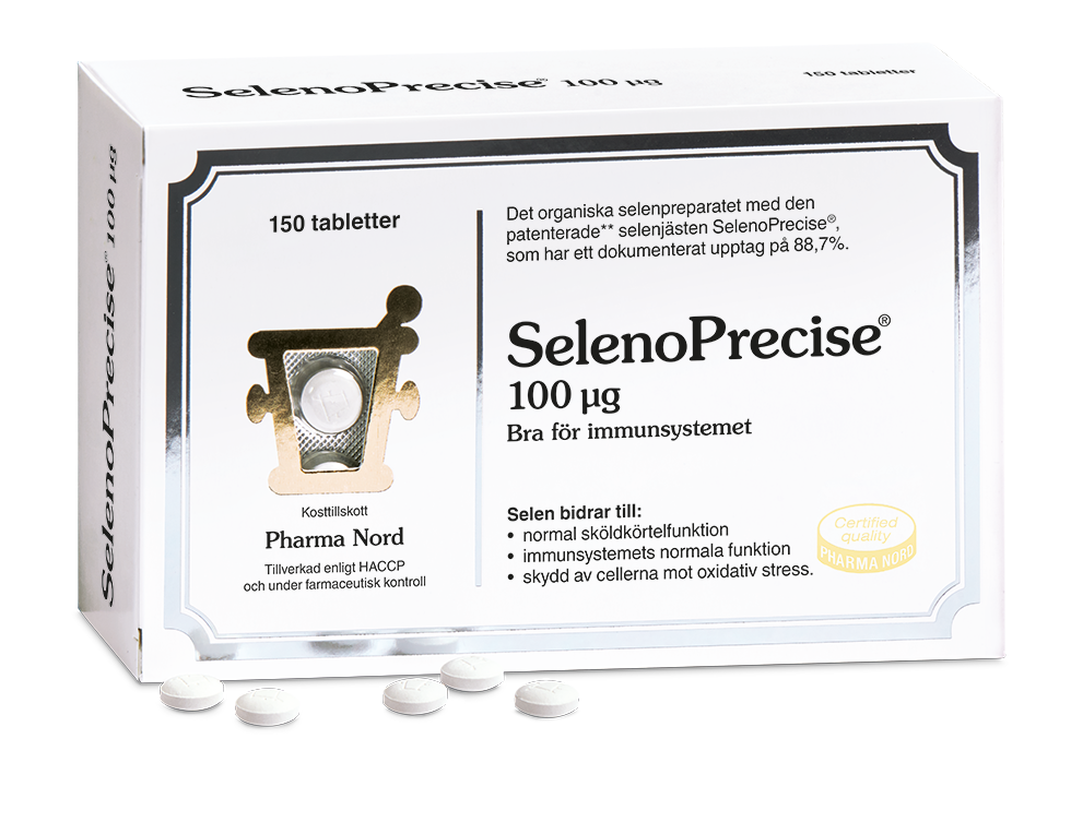 Pharma Nord SelenoPrecise 100 mcg 150 tabletter