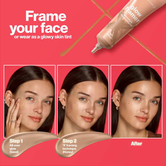 Max Factor Glow Framer Skin Tint 10 Sand 30 ml