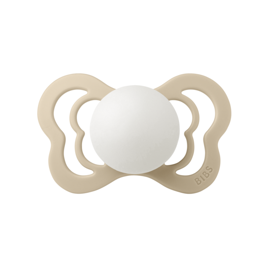 BIBS Couture Silicone Size 2 Vanilla GLOW