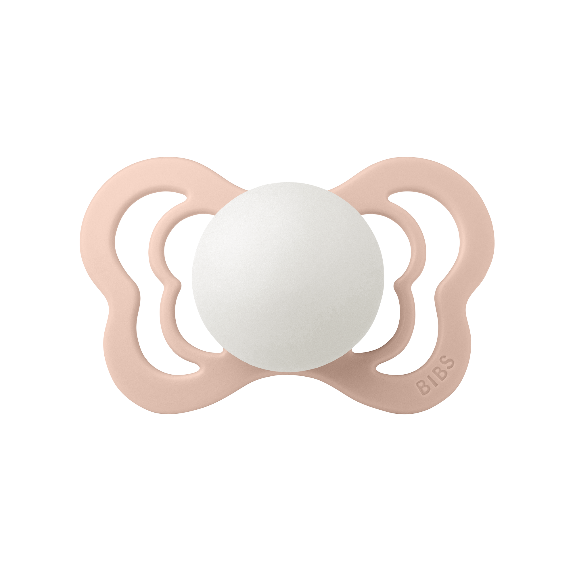 BIBS Couture Silicone Size 2 Blush GLOW