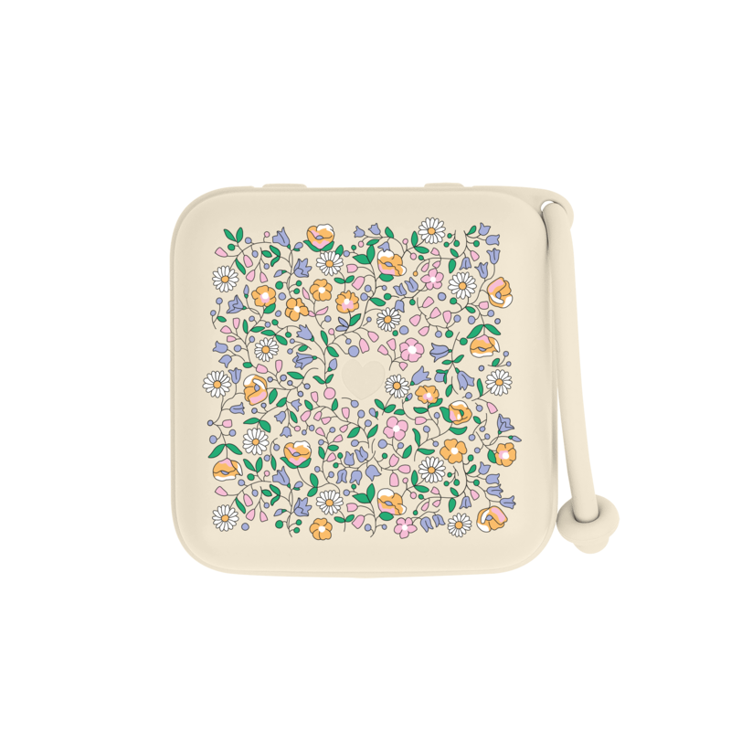 BIBS x Liberty Pacifier Box Chloe Meadow Ivory