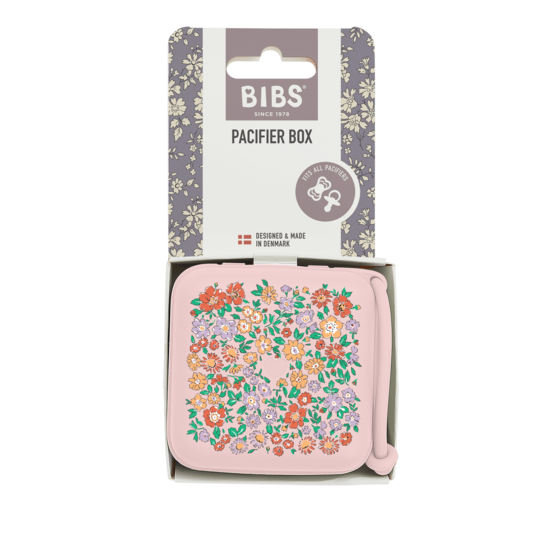 BIBS x Liberty Pacifier Box Oscar Meadow Blossom