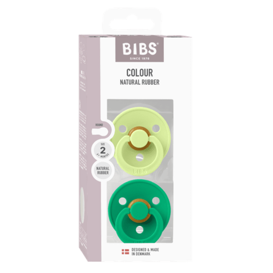 BIBS Colour Latex Size 2 Matcha/Cactus 2-pack