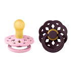 bibs-boheme-latex-size-1-baby-pink-plum-2-pack