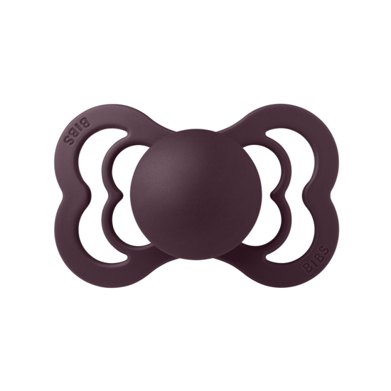 BIBS Supreme Silicone Size 2 Plum