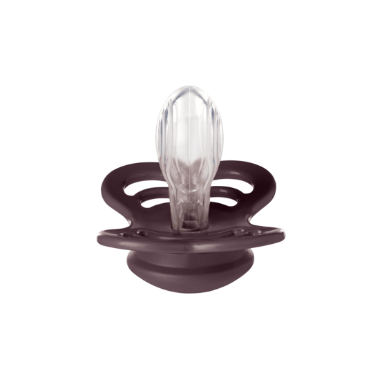 BIBS Supreme Silicone Size 2 Plum