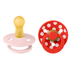 bibs-studio-colour-polka-latex-size-2-blossom-candy-apple-2-pack