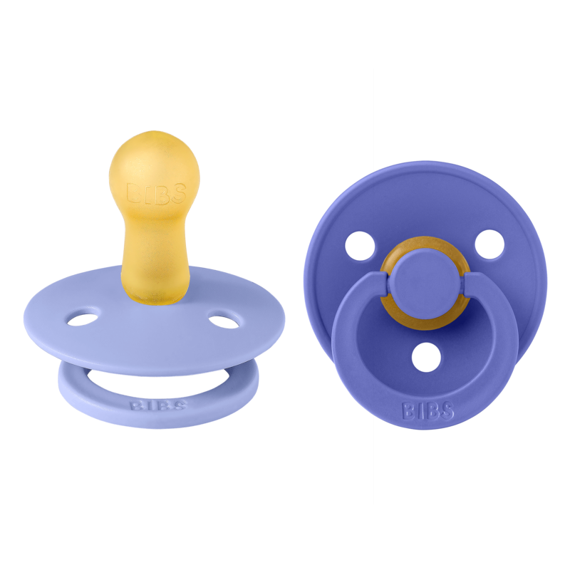 BIBS Colour Latex Size 2 Hush/Grape 2-pack