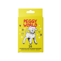 Peggy World Blemish Patches Hearts and Stars Yellow 24 st