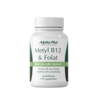 Alpha Plus Metyl B12 & Folat 120 sugtabletter