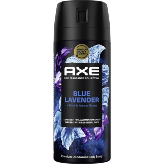 AXE 72h Fine Fragrance Blue Lavender Deodorant Bodyspray 150 ml