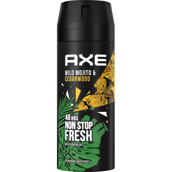 AXE Body Spray Wild Green Mojito + Cedarwood 150 ml