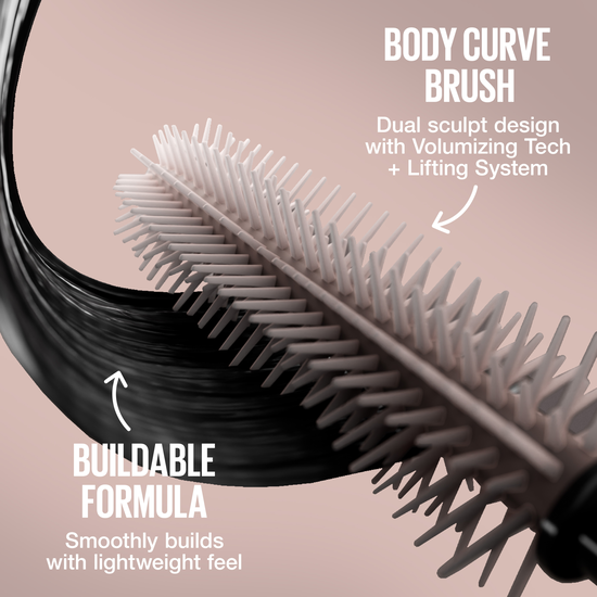 Maybelline New York Lash Sensational Body Vattenfast Mascara Very Black 9,7 ml