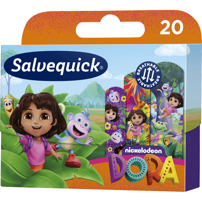 Salvequick Dora Barnplåster 20 st