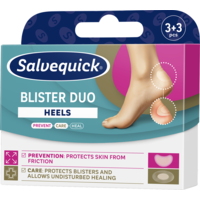 Salvequick Blister Duo Prevent and Care Heel 6 st
