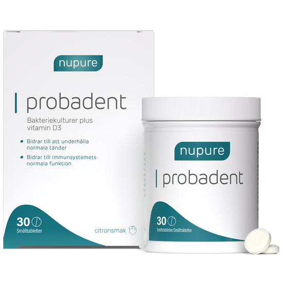 Nupure Probadent 30 tabletter