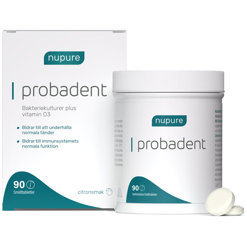 Nupure Probadent 90 tabletter