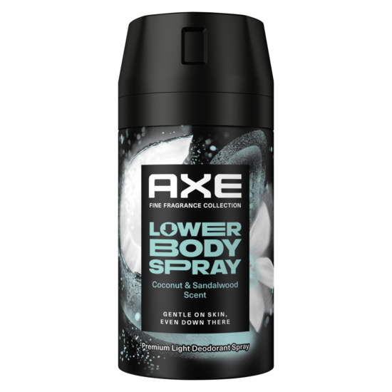 AXE Coconut & Sandalwood Lower Body Deo Spray 100 ml