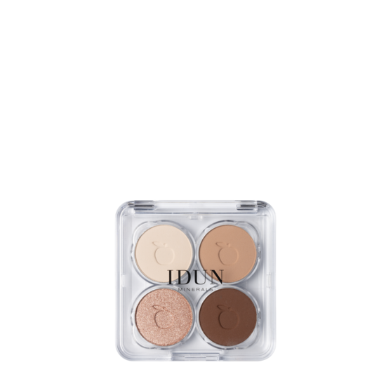 IDUN Minerals Mineral Eyeshadow Palette Nejlika 4 g