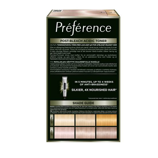 L'Oréal Paris Préférence Le Blonding Acidic Toningsfärg 02 Pearly Boost