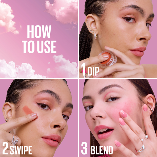 Maybelline New York Cloudtopia Kind- & Läppmousse 7 Moonlit Rose 5 g